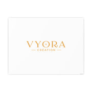 Core Wordmark Creation Gold Poster | Vyora Creation