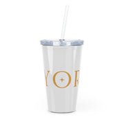 Vyora Wordmark Gold Tumbler | Vyora Creation