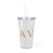 Vyora Wordmark Gold Tumbler | Vyora Creation