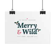 Merry & Wild Rolled Poster | The Gilded Forest Collection