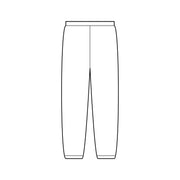 Minimal Logo Sweatpants — Small Chest/Leg Patch Casual Joggers