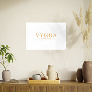 Core Wordmark Creation Gold Poster | Vyora Creation