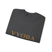 Vyora Underline Gold Crewneck Sweatshirt | Vyora Creation