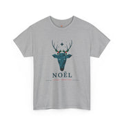 Men's Gilded Stag Noël Tee — The Gilded Forest Collection (Light)