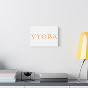 Vyora Wordmark Gold Canvas | Vyora Creation