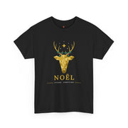 Men's Gilded Stag Noël Tee — The Gilded Forest Collection (Dark)