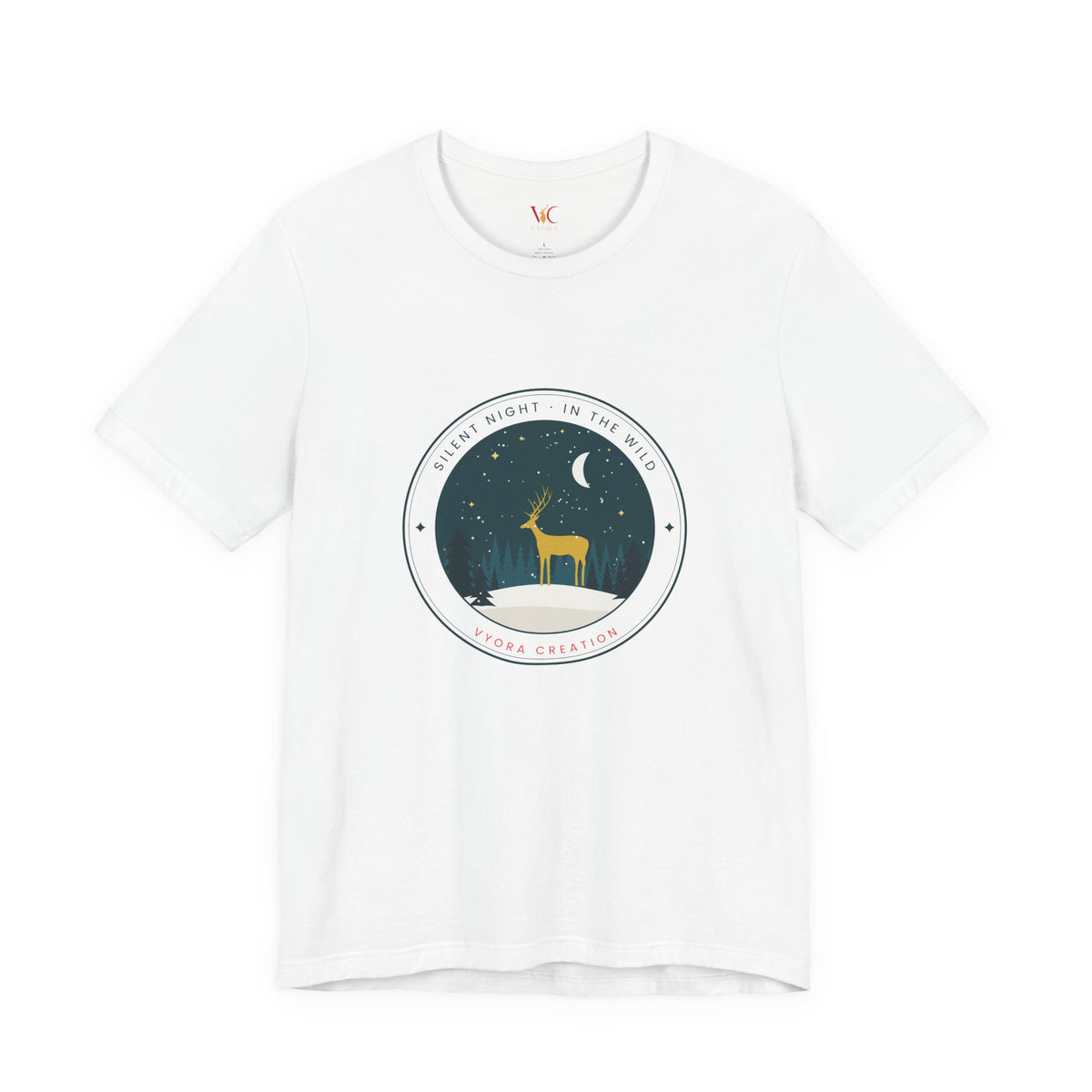 Silent Forest Tee | Silent Night, In the Wild | The Gilded Forest Holiday Collection