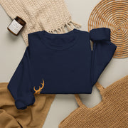 Deer Beside Vyora Gold Crewneck Sweatshirt | Vyora Creation