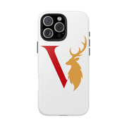 V Deer Monogram Full Colour Phone Case | Vyora Creation