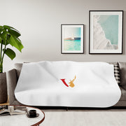V Deer Monogram Full Colour Blanket | Vyora Creation