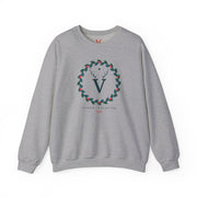 Holly Wreath Monogram Crewneck | The Gilded Forest Holiday Collection