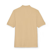 Embroidered Polo Shirt with Colorful Initial Logo