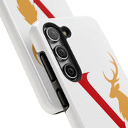 V Deer Monogram Full Colour Phone Case | Vyora Creation