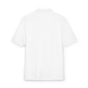Embroidered Polo Shirt with Colorful Initial Logo