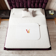 V Deer Monogram Full Colour Blanket | Vyora Creation