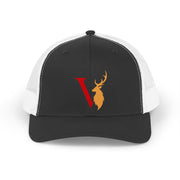 V Deer Monogram Full Colour Hat | Vyora Creation
