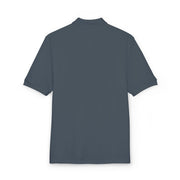 Embroidered Polo Shirt with Colorful Initial Logo