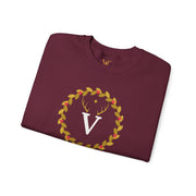 Holly Wreath Monogram Crewneck | The Gilded Forest Holiday Collection