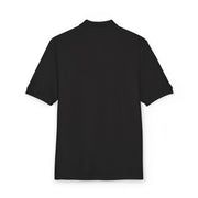Embroidered Polo Shirt with Colorful Initial Logo
