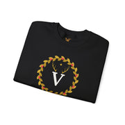Holly Wreath Monogram Crewneck | The Gilded Forest Holiday Collection