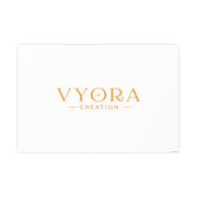 Core Wordmark Creation Gold Poster | Vyora Creation