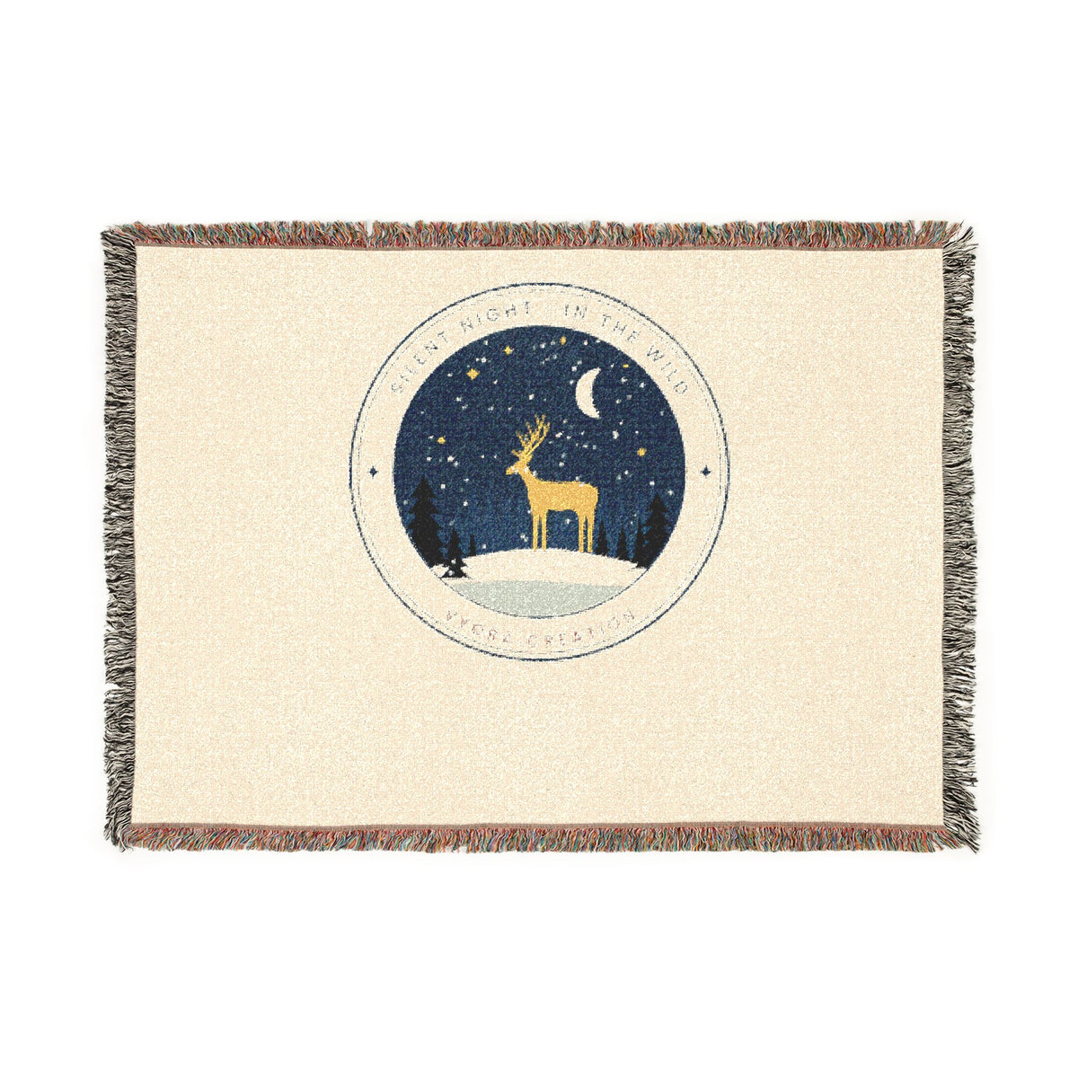 Silent Forest Woven Blanket | The Gilded Forest Collection