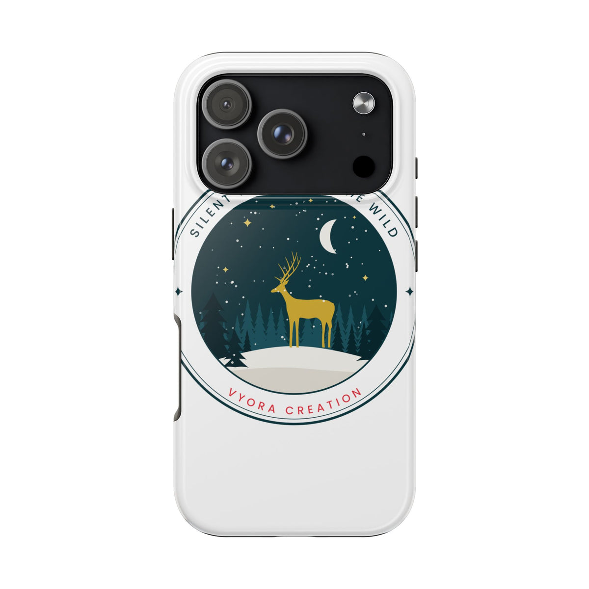 Silent Forest Tough Phone Case | The Gilded Forest Collection