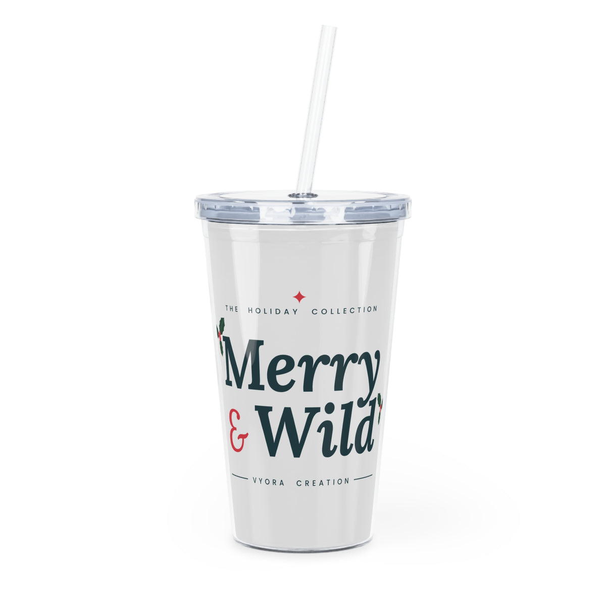 Merry & Wild Plastic Tumbler | The Gilded Forest Collection