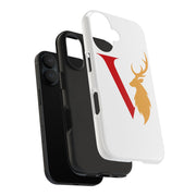 V Deer Monogram Full Colour Phone Case | Vyora Creation