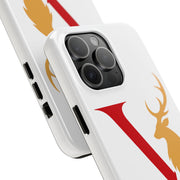 V Deer Monogram Full Colour Phone Case | Vyora Creation