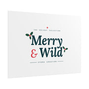 Merry & Wild Rolled Poster | The Gilded Forest Collection