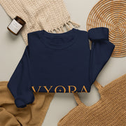 Vyora Underline Gold Crewneck Sweatshirt | Vyora Creation