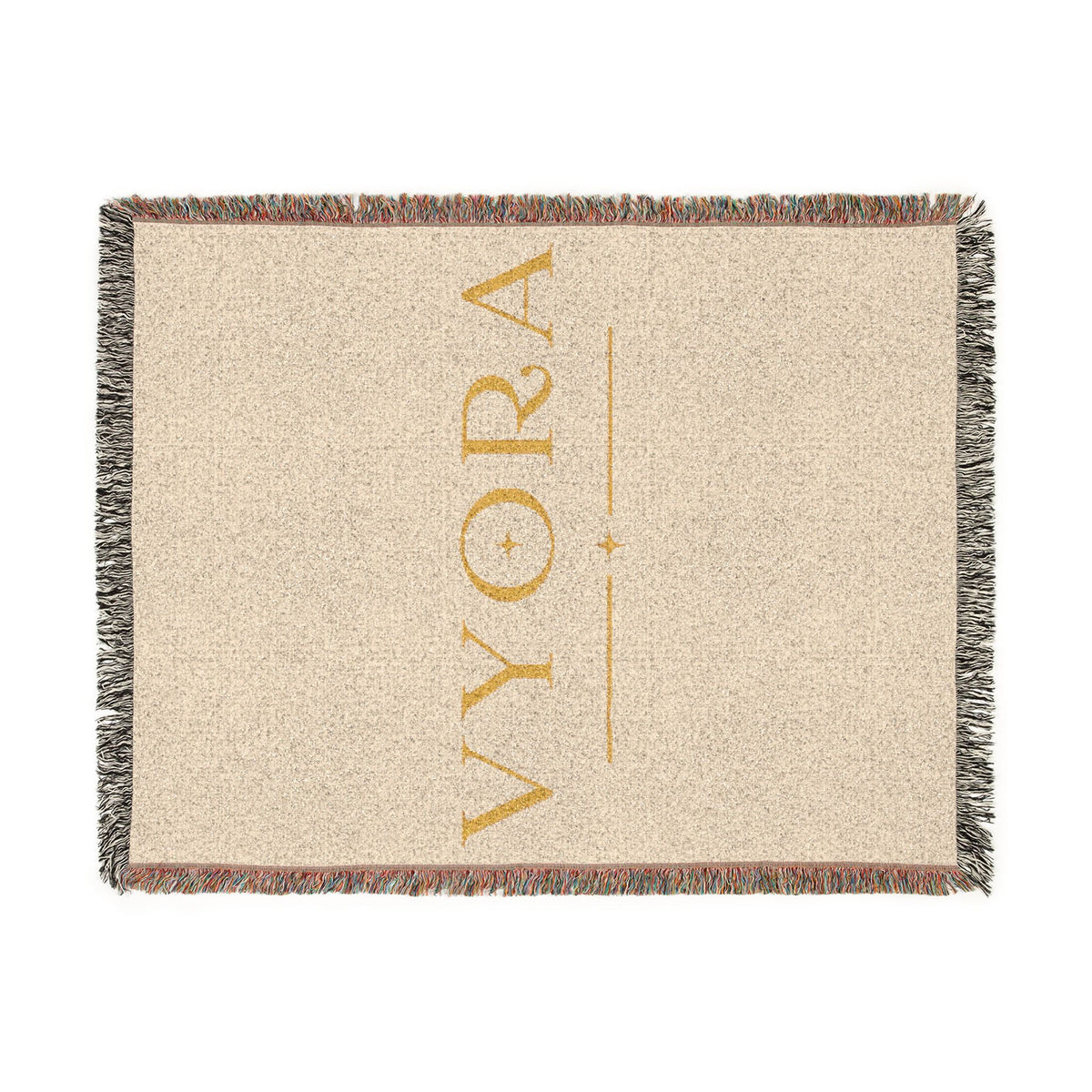 Vyora Underline Gold Blanket | Vyora Creation