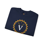 Holly Wreath Monogram Crewneck | The Gilded Forest Holiday Collection