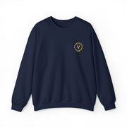 Holly Wreath Embroidered Sweatshirt | The Gilded Forest Collection
