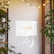 Core Wordmark Creation Gold Poster | Vyora Creation