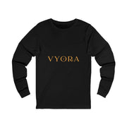 Vyora Wordmark Gold Long Sleeve | Vyora Creation