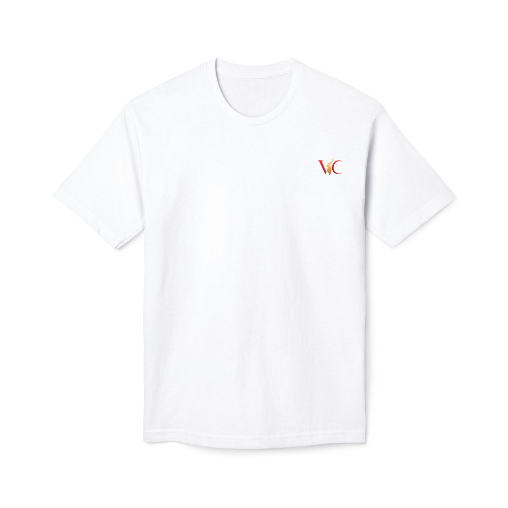 Minimalist 'WC' Chest Logo T‑Shirt — Made in USA Midweight Tee