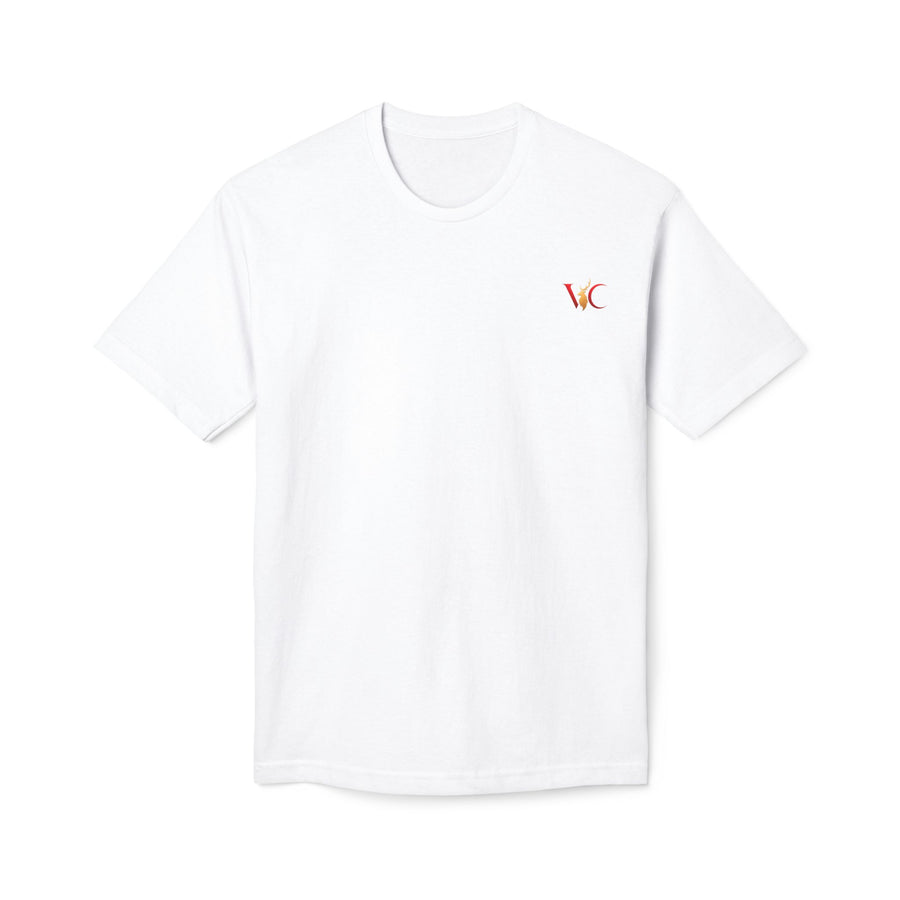 Minimalist 'WC' Chest Logo T‑Shirt — Made in USA Midweight Tee