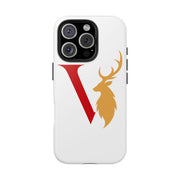V Deer Monogram Full Colour Phone Case | Vyora Creation