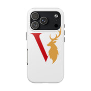 V Deer Monogram Full Colour Phone Case | Vyora Creation