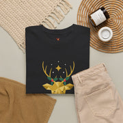 Men's Gilded Stag Noël Tee — The Gilded Forest Collection (Dark)