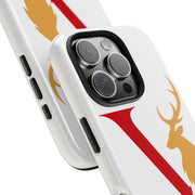 V Deer Monogram Full Colour Phone Case | Vyora Creation