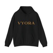 Vyora Wordmark Gold Hoodie | Vyora Creation