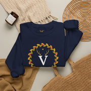 Holly Wreath Monogram Crewneck | The Gilded Forest Holiday Collection