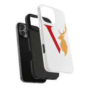 V Deer Monogram Full Colour Phone Case | Vyora Creation