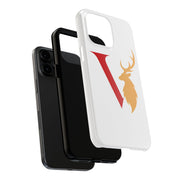 V Deer Monogram Full Colour Phone Case | Vyora Creation
