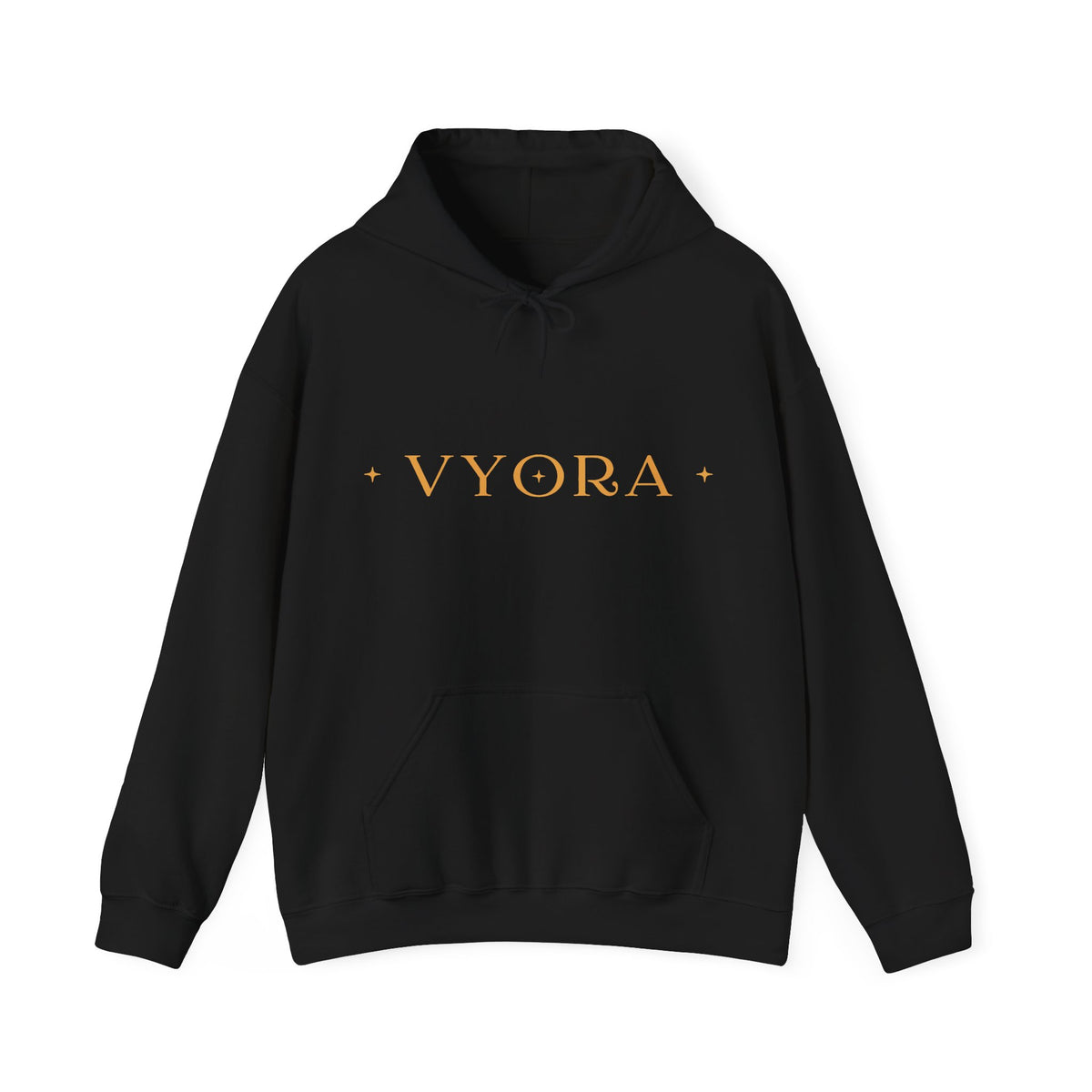 Vyora Sparkles Gold Hoodie | Vyora Creation