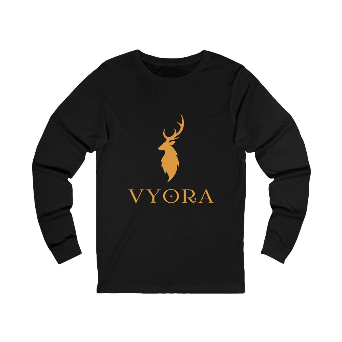 Deer Over Vyora Gold Long Sleeve | Vyora Creation