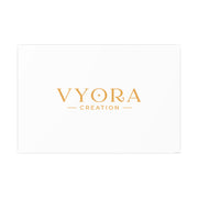 Core Wordmark Creation Gold Poster | Vyora Creation